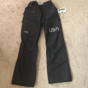 North face black snow pants size small